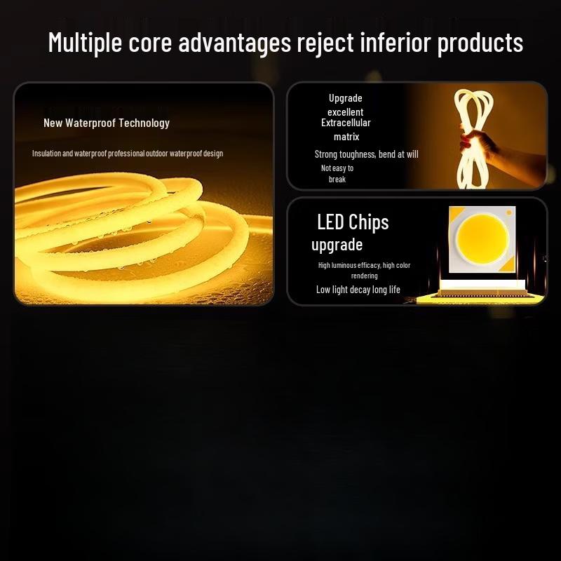 Bandă LED Flexibilă din Silicon OEING