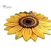 Soft Plush Floor Mat Large Size Non-Slip Backing Rug 3D Sunflower Design Door Living Room Bathroom Kitchen Decoration Non-slip