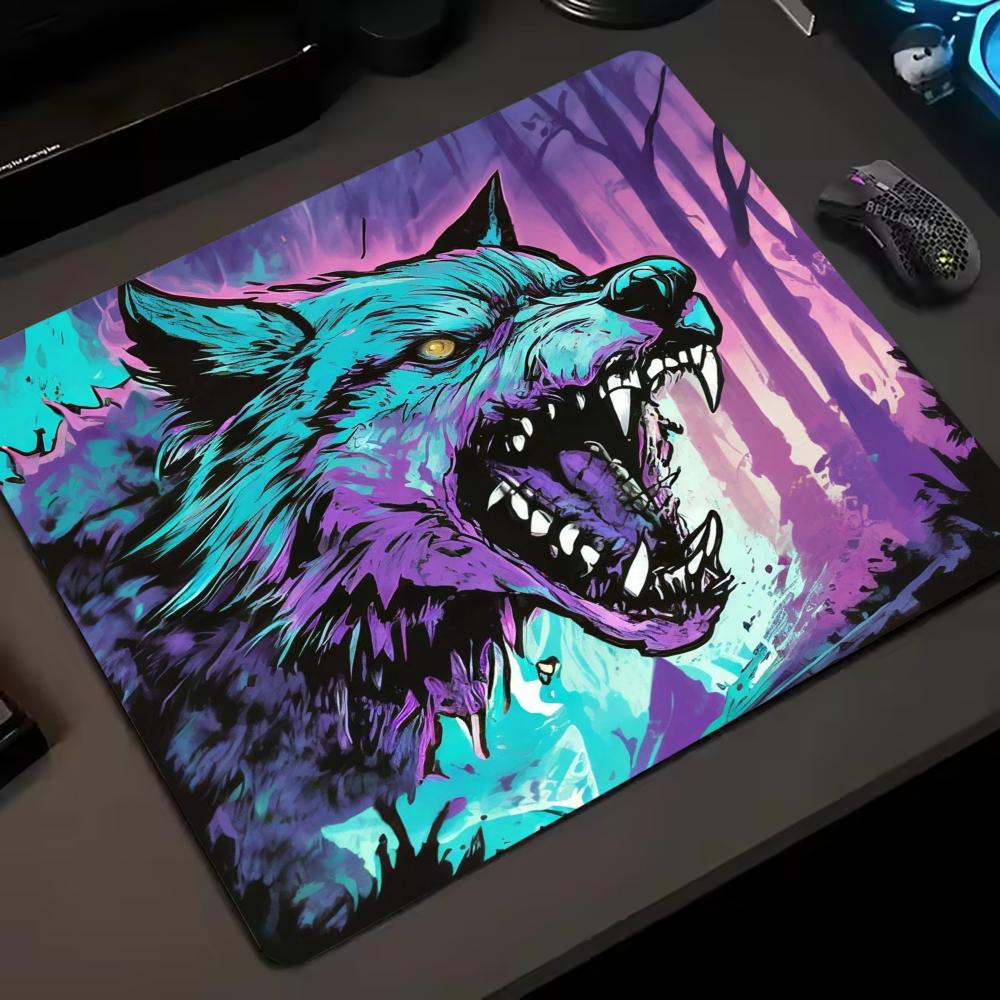 E-sports Anime Lady Small Mouse Pad Gaming Laptops Mousepad Gamer Carpet Keyboard Mat Desk Protector Oriental Art Mouse Pads