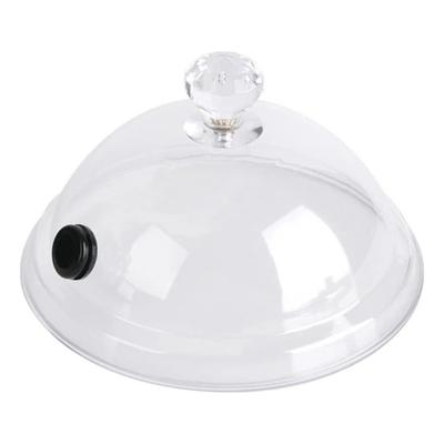 Διαφανής Μοριακή Κουζίνα Θόλος Καπνού Κάλυμμα Επιτραπέζιων Σκευών Φαγητού Καπάκι Κέικ Εργαλείο Καπνιστή Ξενοδοχειακού Πιάτου Κουζίνα Τραπεζαρία Κάλυμμα Αξεσουάρ