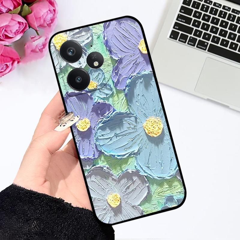 Fashion Cartoon For Realme Neo7 5G Case Color Printing Soft TPU Silicone Shockproof Phone Cover For Oppo Realme Neo 7 Fundas