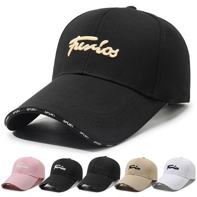 Embroidered Letter Baseball Cap Unisex Spring Autumn Outdoor Sun Protection Hat Running Sports Cap