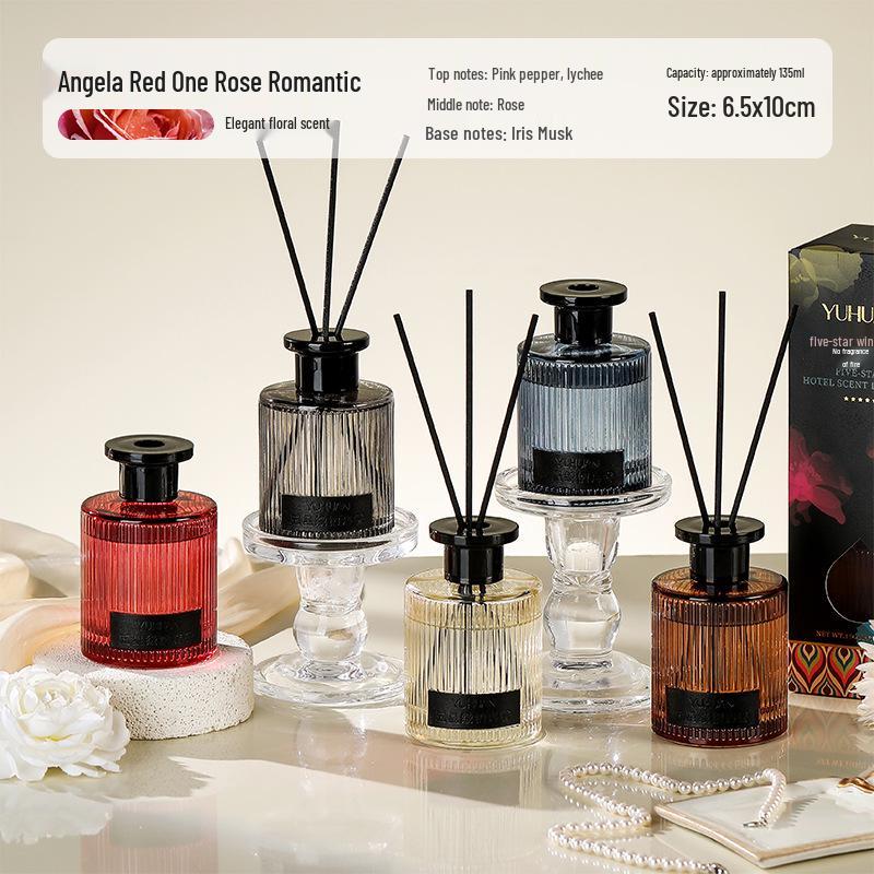 Femstjernet Hotel Aromaterapi Rattan Diffuser: Luksuriøs, Langvarig Let Duft til Dit Soveværelse.