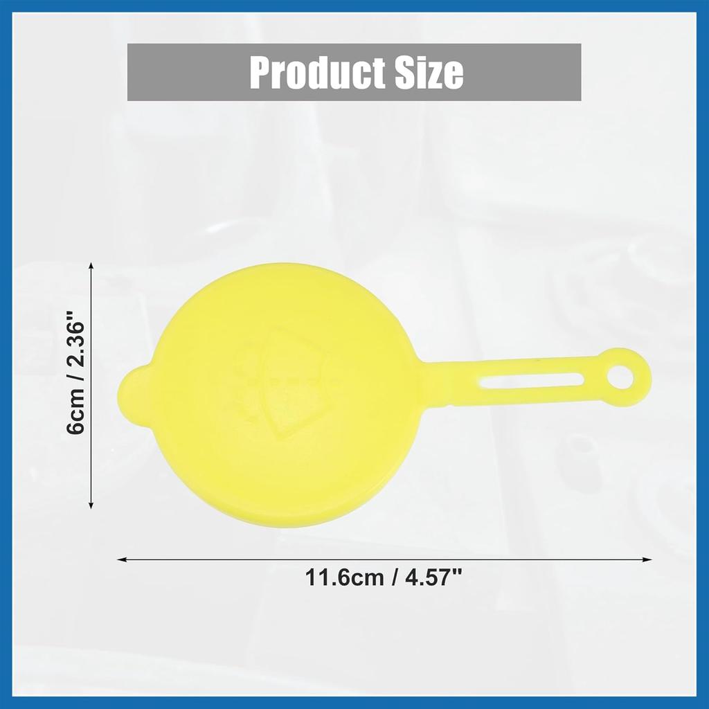 28913-8B700 Yellow Windshield Wiper Washer Fluid Reservoir Tank Bottle Cap Cover for Nissan Frontier Item Replacement