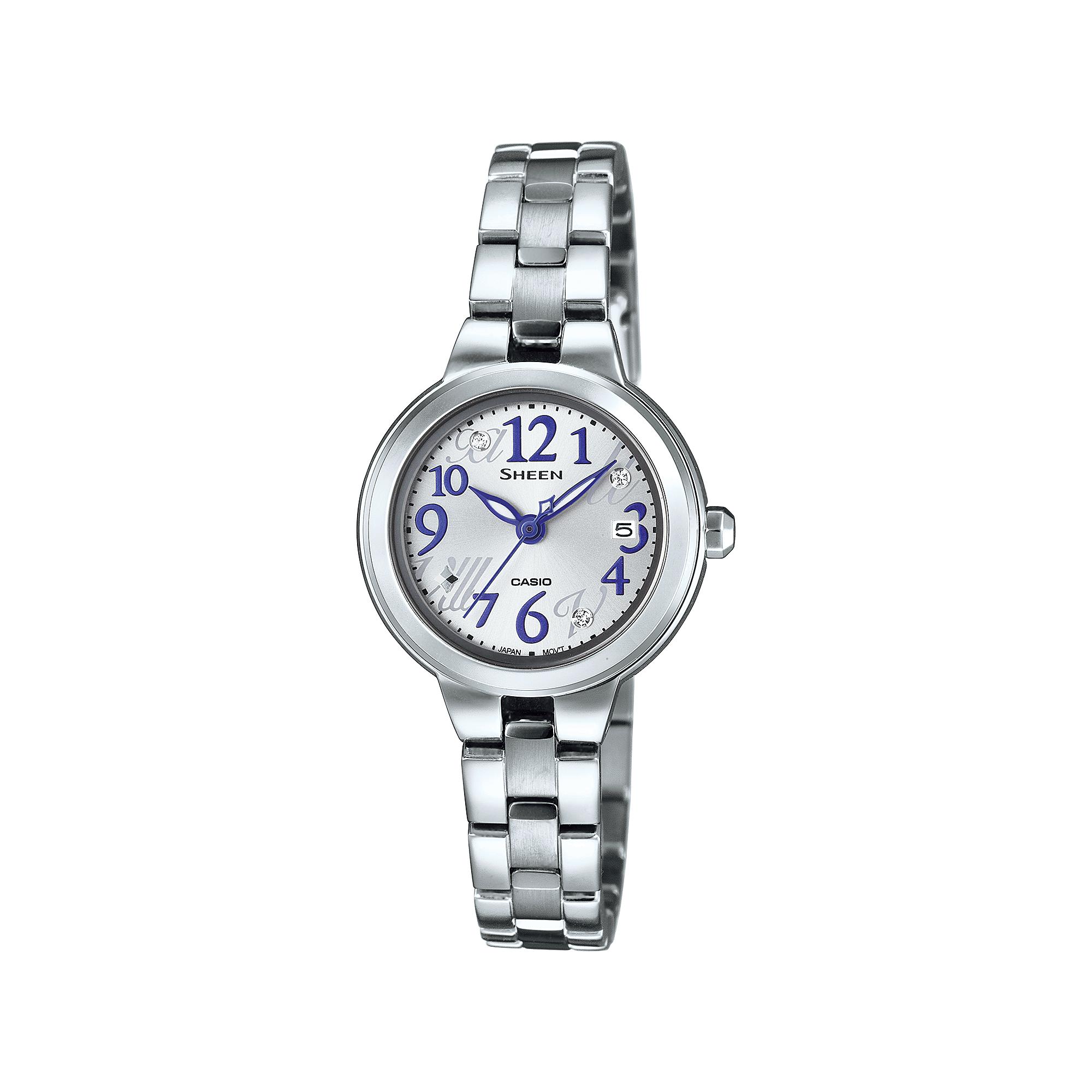 Casio Sheen Women s Analog Quartz Watch SHE-4043D-7A белый