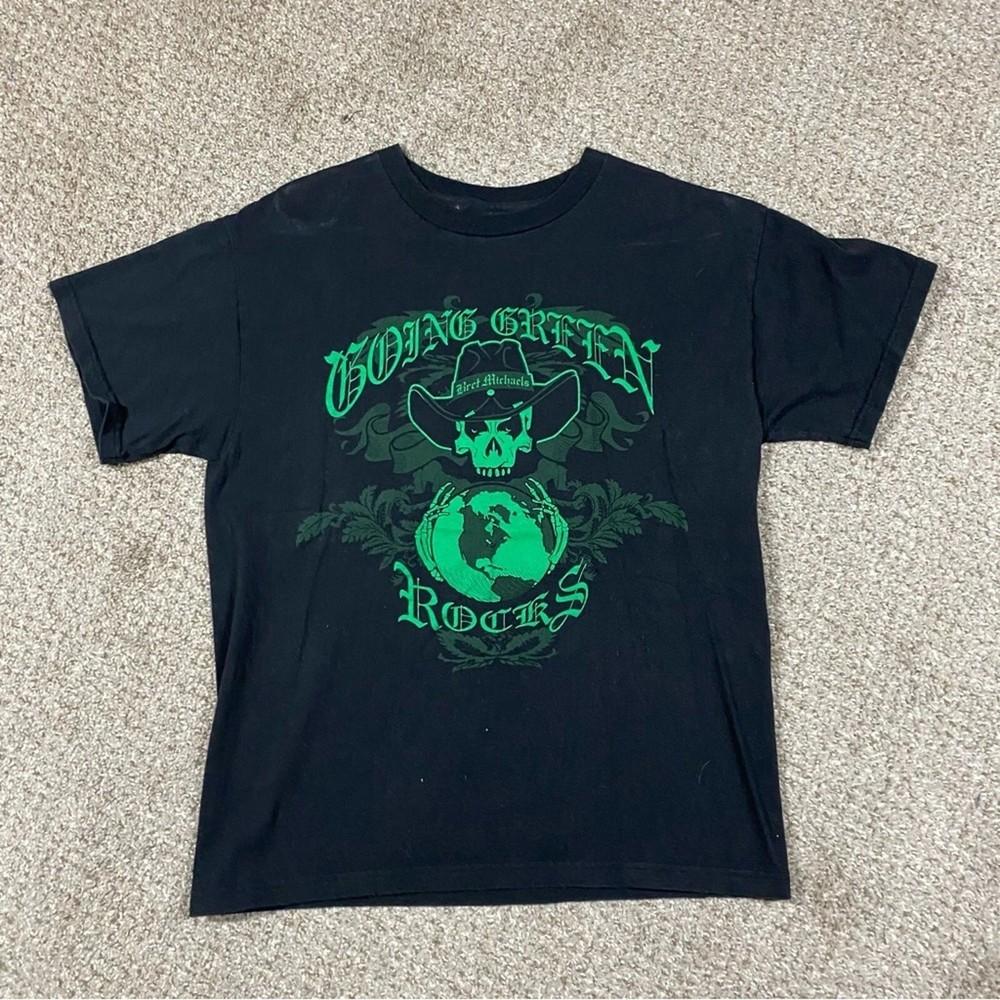 Bret Michaels Shirt Black Color Full Size S To 5XL Cotton 2Side Unisex T-Shirt XXL