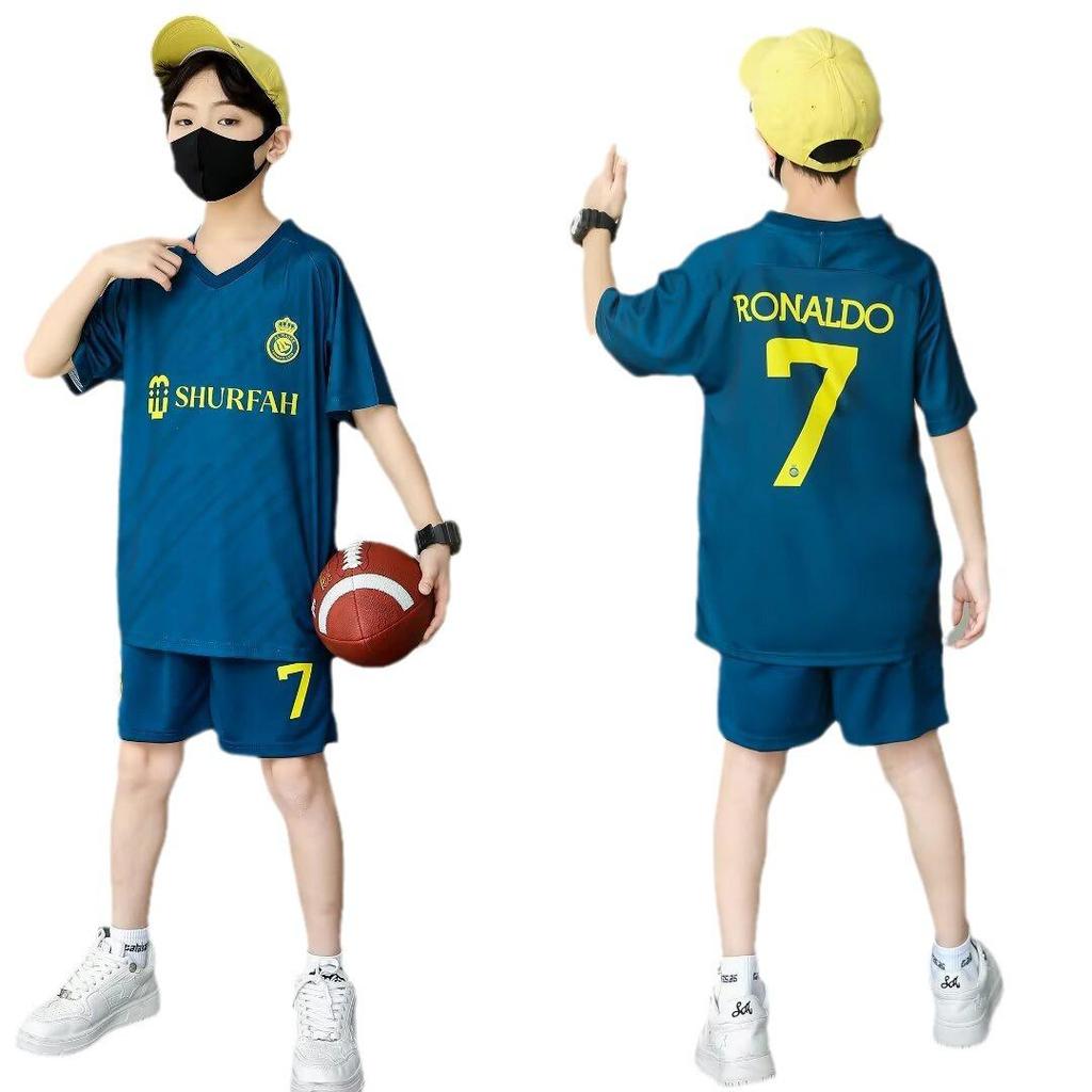 Maglia Bambino Nazionale di Riyadh 22-23: Ronaldo #7 Casa & Trasferta