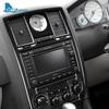 For Chrysler 300 300C 2005 2006 2007 Real Soft Carbon Fiber Sticker LHD RHD Car Central Air Vent Panel Interior Trim Accessories