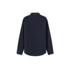 Armani Exchange FW23 Solid Logo Letter Print Long Sleeve Shirt Men Shirts Navy-Blue 6RZC06-ZNXLZ-1510