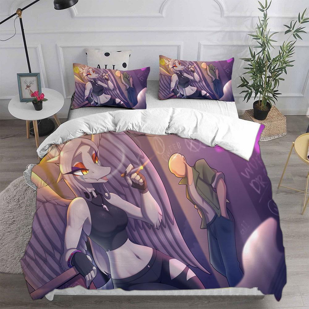 

Модный Игровой Набор Постельного Белья Goodbye Volcano High Покрывало Одеяло Плед Наволочка 2-3 Предмета Детский Взрослый Размер (135x200cm)