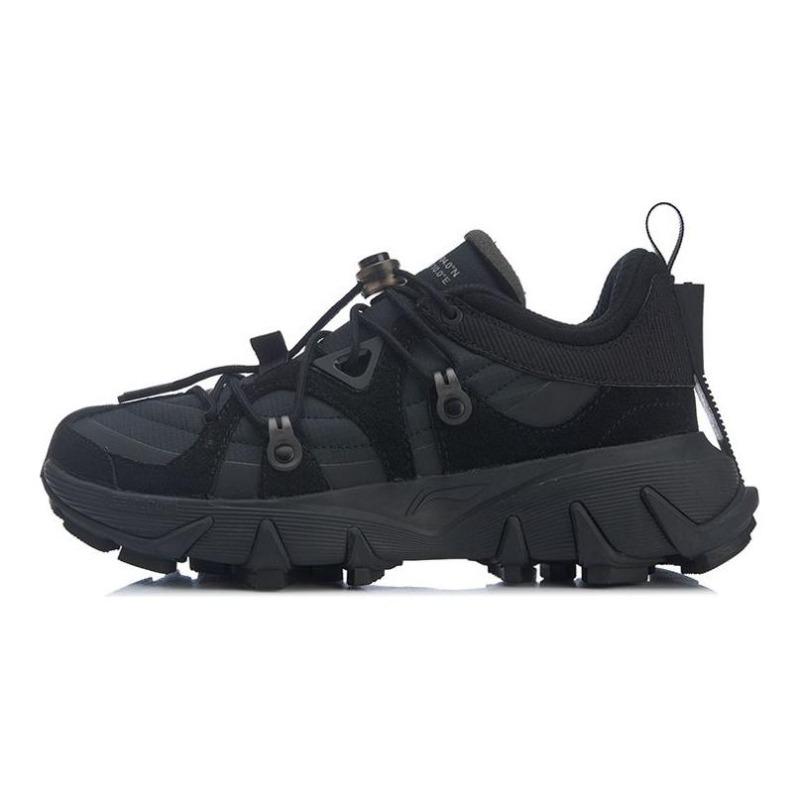 Li-Ning Badfive Vista Womens Low Top Basketball Shoes Black AGBR016-12 39
