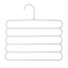 Multi Layer Pants Hanger Non-slip Space Saving Wardrobe Organizer for Student Dorm Household Storage