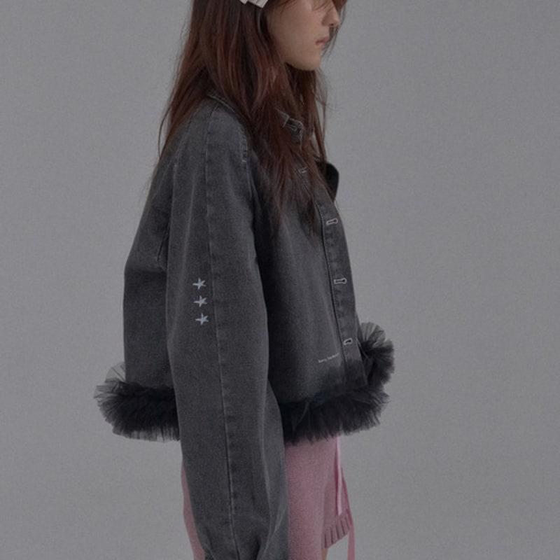 SORRY TOO MUCH LOVE Crystal Buckle Satin Ribbon Hairpin_Cream