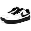 Nike Gamma Force Abrasion Resistant Low Top Skateboard Shoes Unisex Black White HQ1674-001(Team379-)