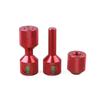 2 Piece Aluminum Alloy Flange Alignment Pins with Built In Level Tool for Precise Mechanical Construction and Pipe Fitting