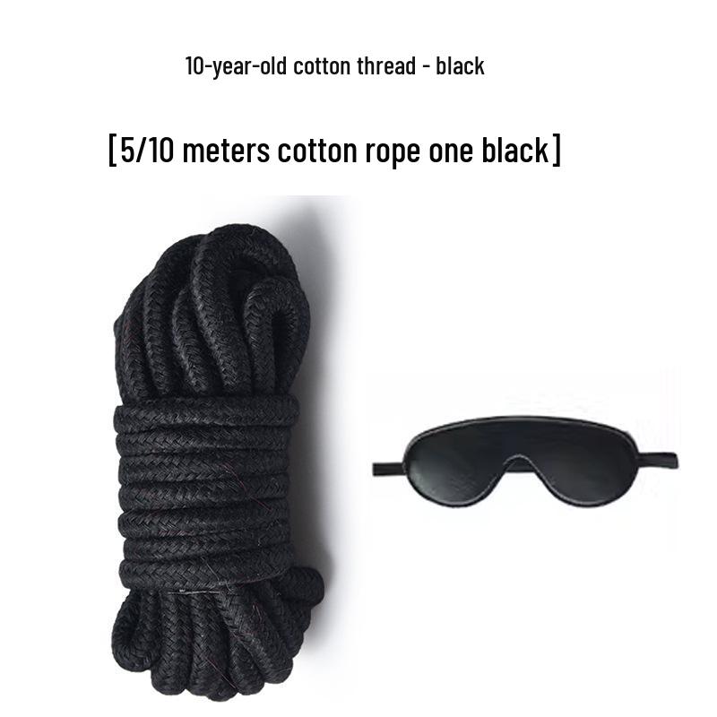 Soft Imitation Hemp Rope - Red, Pink, Black - 5 & 10 Meters - Gentle on Hands