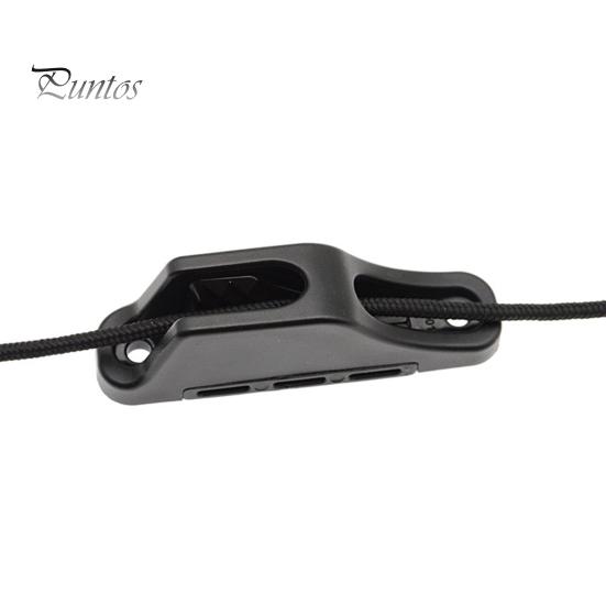 Kit Recuperador de Peso para Downrigger Cordón de 86 Pulgadas con Cornamusa de Enganche Pasacables para Pesca al Curricán y de Profundidad