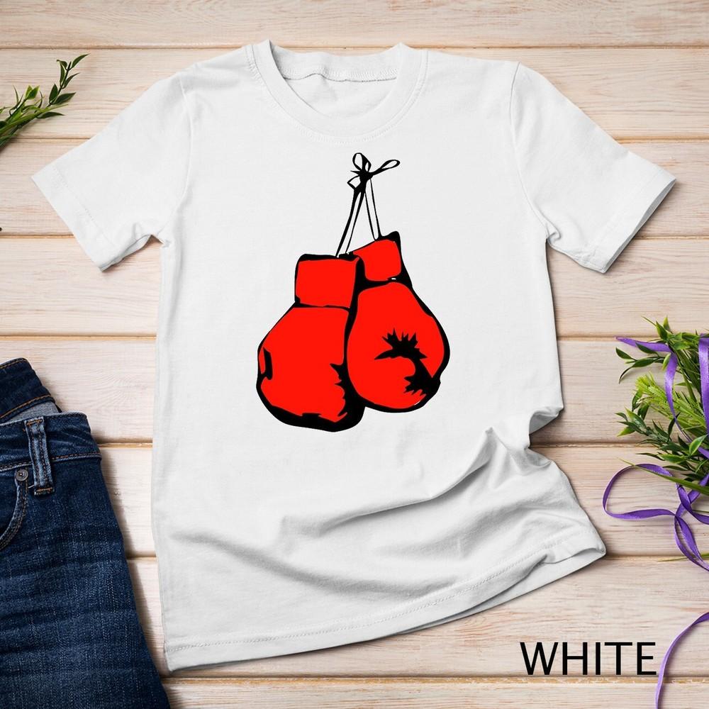 

Унисекс футболка с подвешенными боксерскими перчатками S