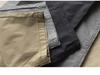 Trendy bavlněné ležérní kalhoty: Lehký, volný střih, devítibodová délka, ideální na jaro a léto.