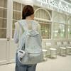 Print Casual Fashion Travel Nylon Backpack With Stitching Detail Teens For