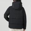 Adidas 600 Fill Power Side Stripe Warm Casual Hooded Down Jacket Women Outerwear Black IT8720