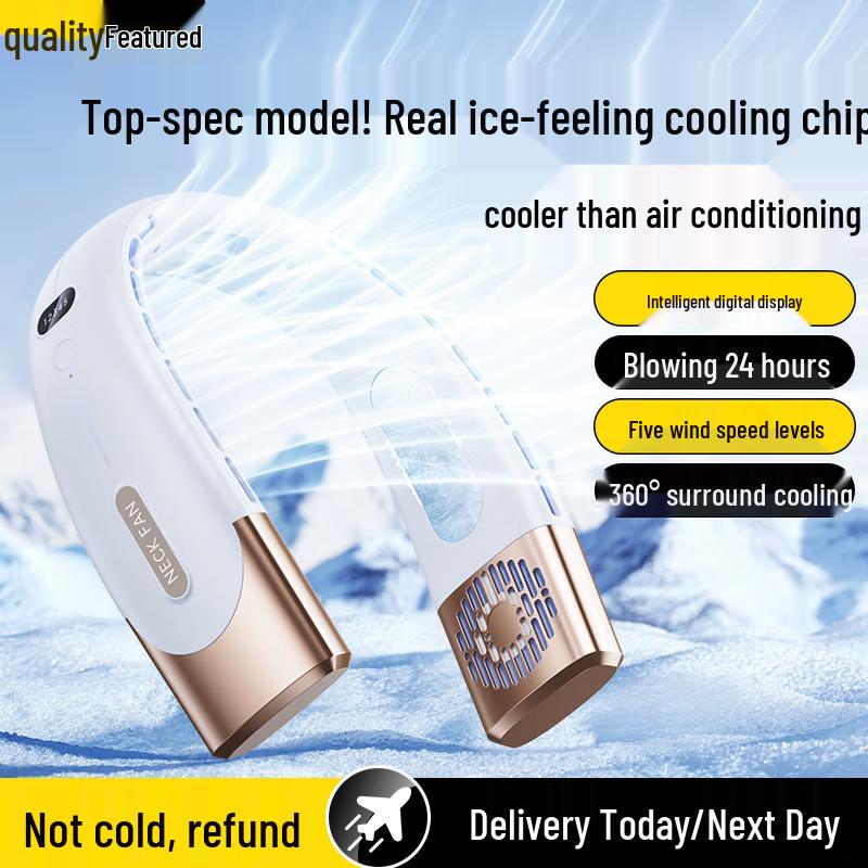Ventilador de Pescoço Refrigerador Vestível