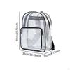 Cleanroom Tool Bag Backpack Plumber Portable Workplace Adjustable Strap Working PVC Shoulder