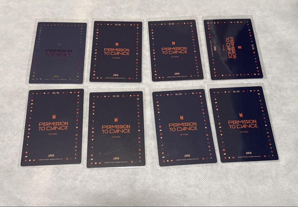 [USED] BTS Jimin Mini Photo Trading Card