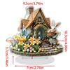 Easters Decorations Easters Eggs Bunnies Figurines Spring Decors Acrylic Rabbit Statue Home Farmhouses Tabletop Decors