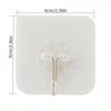 10PCS Transparent Seamless Adhesive Hooks, Strong Wall Mounted Hooks, Photo Frame Traceless And Nail Free Screw Hanging