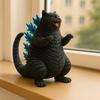 Dinosaur Cat Figurine Mini Roaring Cat Statue Collectible Resin Cat Ornament for Home Office Desk Shelf Decoration Cat Lovers Gift