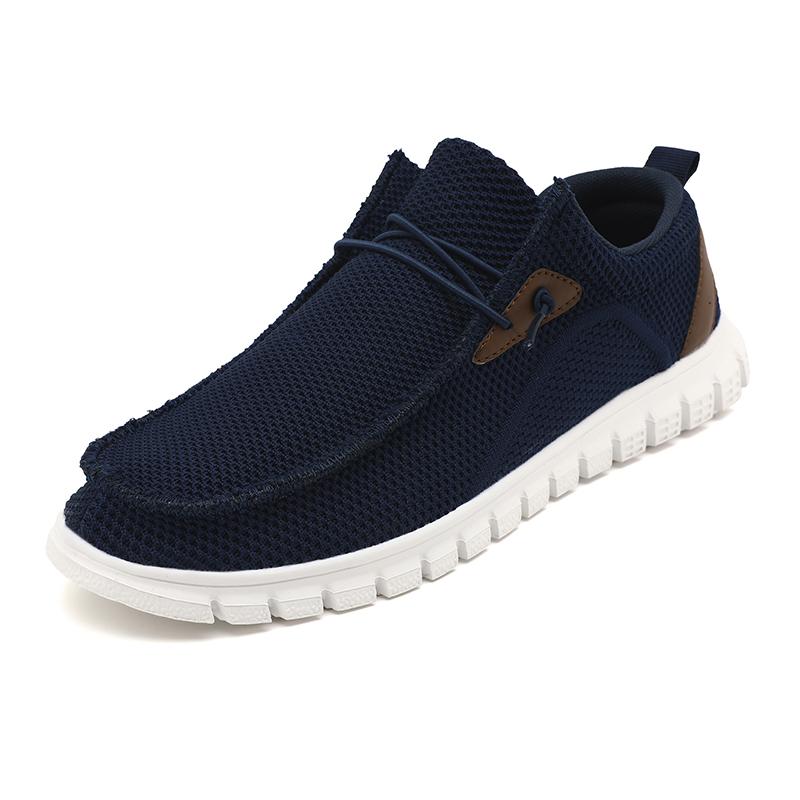 

Fashion Breathable Soft Soled Casual Shoes for Men Lightweight Comfortable Outdoor Walking Flats Loafers Canvas Sneakers Size 46 46