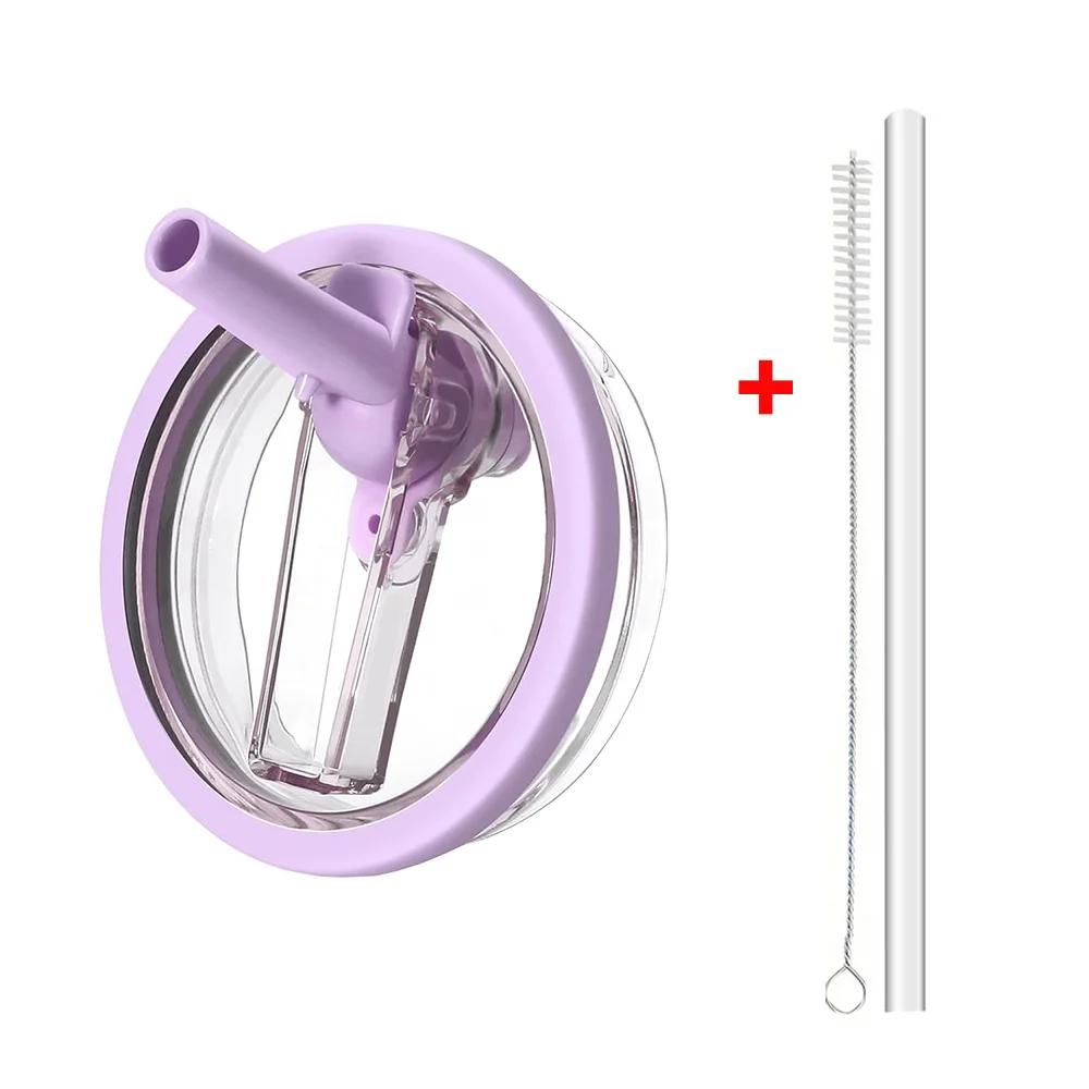 

40oz Lid for Stanley Flip Straw Leak Proof Spill-proof Cup Cover Tumbler Lid Replacement for Stanley Cup Accessories Straw Cover