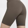 Nike One Breathable Quick-Dry High-Waisted Cycling Pants Women Bottoms Mineral-Grey Black FN3207004