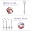 Oral Irrigator tooth scaler 3-speed adjustment Water Flosser Portable Dental Water Jet 350ML IPX6 Waterproof Teeth Cleaner