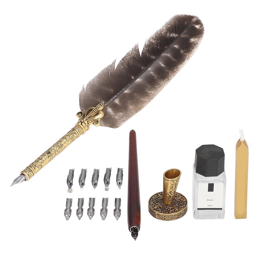 Pen Fine Workmanship Exquisite Pattern Quaint Texture Comfortable Grip Caligraphy Pen