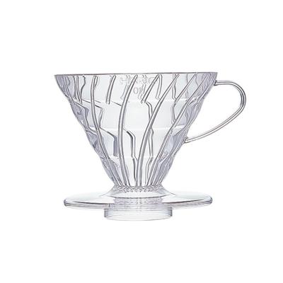 HARIO V60 Transparent Dripper VDR-01-T Clear for 1-2 Cups Hand Drip