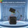 Recordable Sound Module 2/4 Minute Recorder DIY Voice Recording Module with Speaker Button Control for Music Box Greeting Card