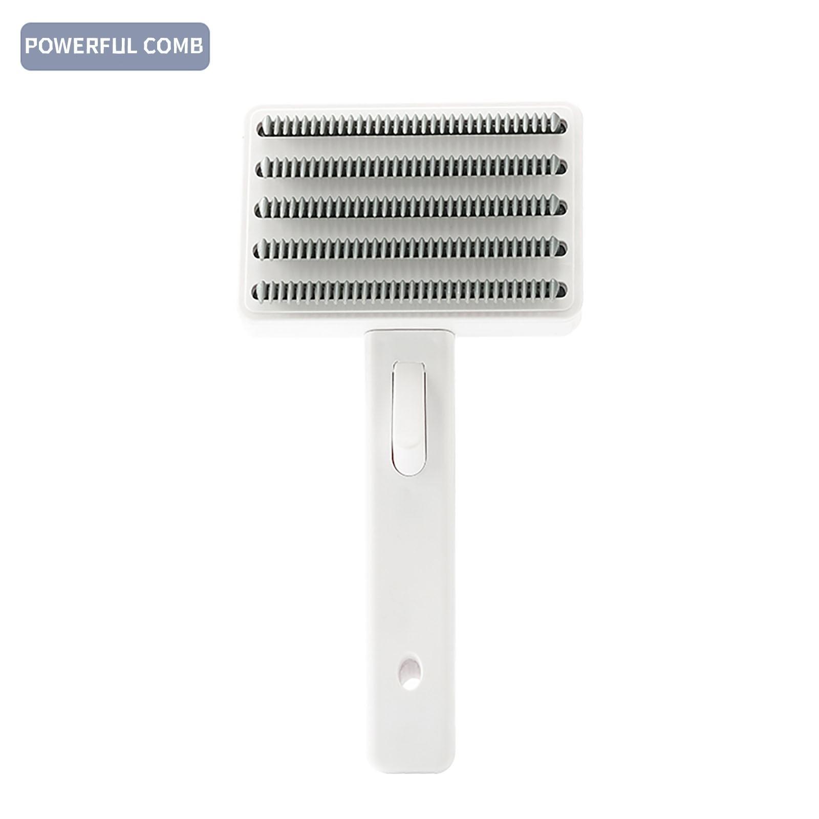 

Гребень с густыми зубцами для домашних кошек и собак, чудесный гребень для удаления шерсти для домашних животных, легкий гребень для удаления шерсти One Size