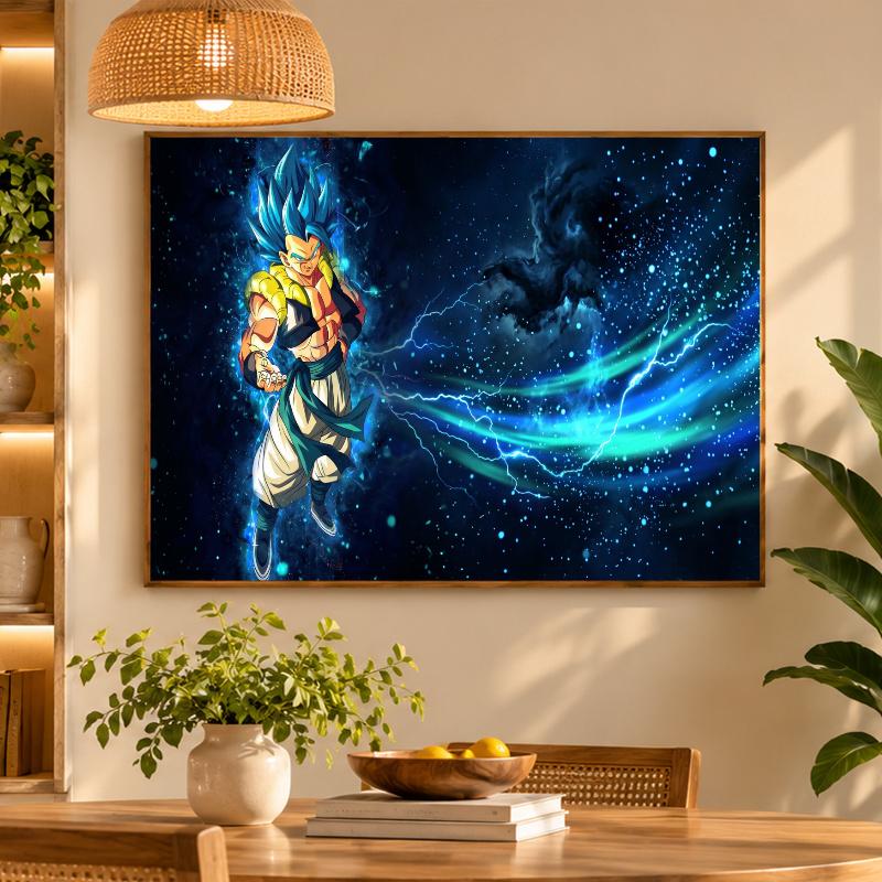5D Diamond Painting Gogeta DIY Full Drill Diamond Art Kit Home Decoration