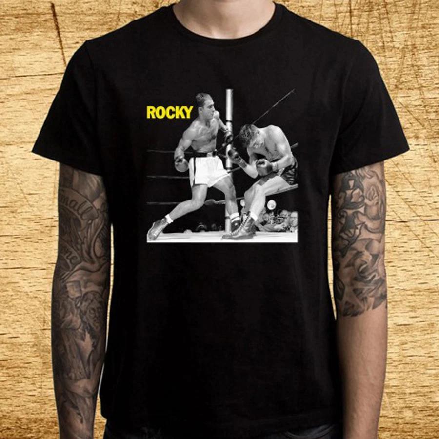 Men s and Women s T-shirts ROCKY MARCIANO Fight L