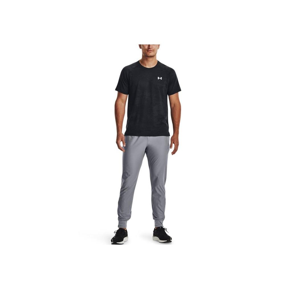 Under Armour Qualifier Solid Color Running Tapered Pants Men Pants Gray 1379289-035