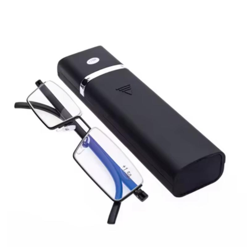 

Half frame Reading Glasses for the Elderly Mini Portable Small Pen Holder High-definition Fashion Ultra Light Reading Eyewears 3