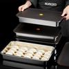 304 Stainless Steel 316 Dumpling Plate Crisper Dumplings Storage Box Refrigerator Crisper Dumpling Frozen Cold Storage Box