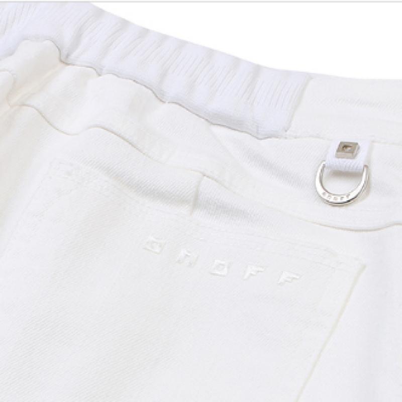 ONOFF Women S Fleece Denim pantS Of5002lb White