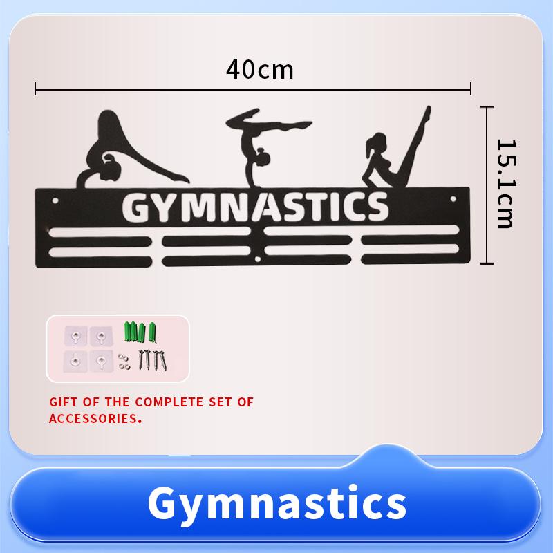 Factory Direct Custom Large Wall Hanger Metal Medal Display Rack for Bulk Medals & Awards Storage