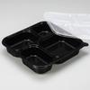 Disposable Partitioned Lunch Containers with Lids