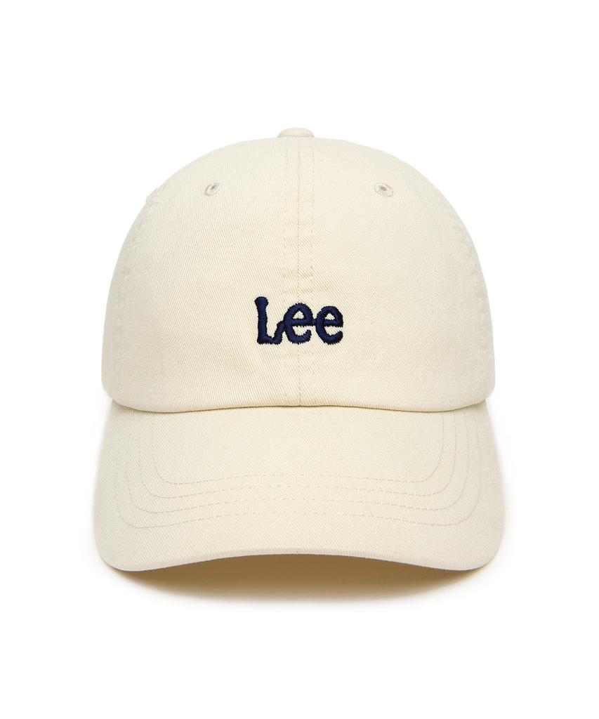 LEE Small Twitch Logo Cotton Ball Cap Ivory
