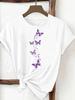 (Asian Size) love heart lovely Print Female Clothing T Shirt Woman Women Fashion Tee Top Short Sleeve Graphic T-shirts