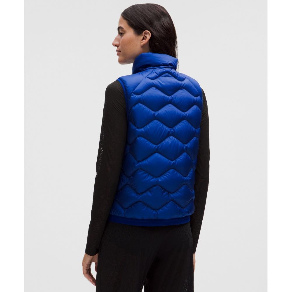Lululemon Women S Featherweight 900 Down Fill Quilted veSt riverSide